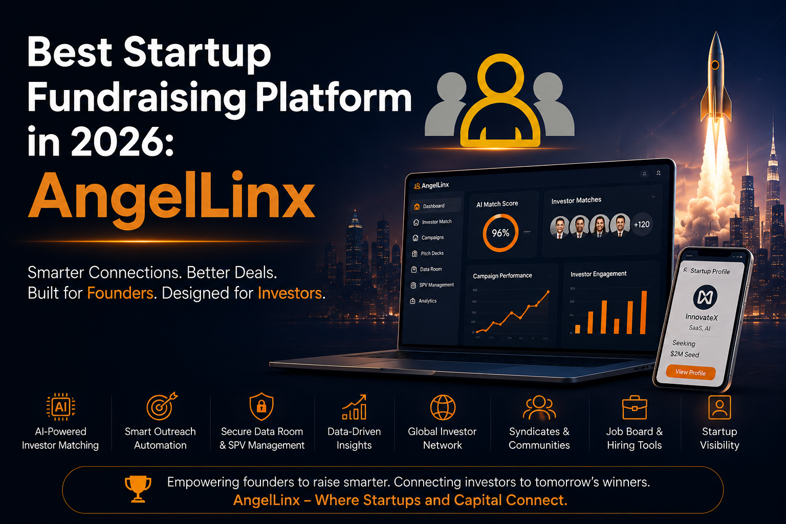 Best Startup Fundraising Platform in 2026: AngelLinx vs AngelList Compared