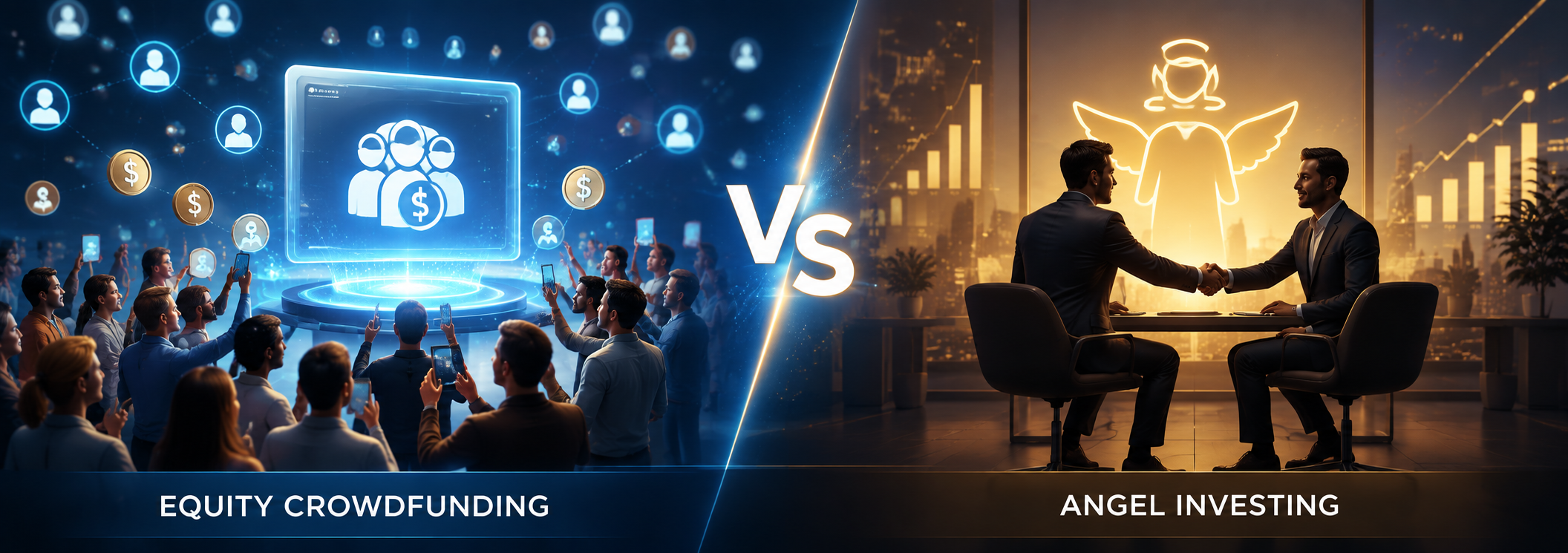 Equity Crowdfunding vs Angel Investing in 2026: AngelLinx vs Republic